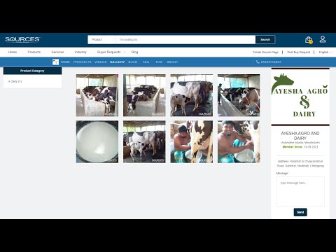 AYESHA AGRO AND DAIRY | SOURCES Bangladesh