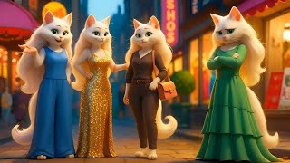 😭Poor cat became a fashion designer|Fashion dream💥#catshorts#cutecat #ai #aicat #cat #kitten#kittens