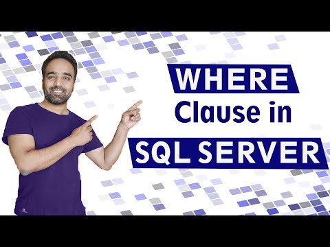 Where Clause in SQL Statements