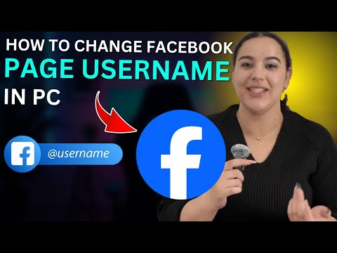 How to change facebook page username in pc 2025 (Easy & Quick Full Guide)