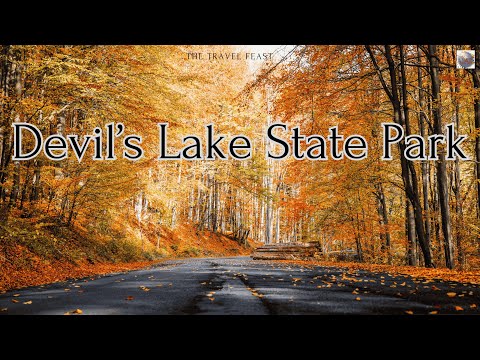 Devil's lake | State ParkWisconsin |The Perfect Wisconsin Fall Colours| Scenic Relaxation Video | 4K