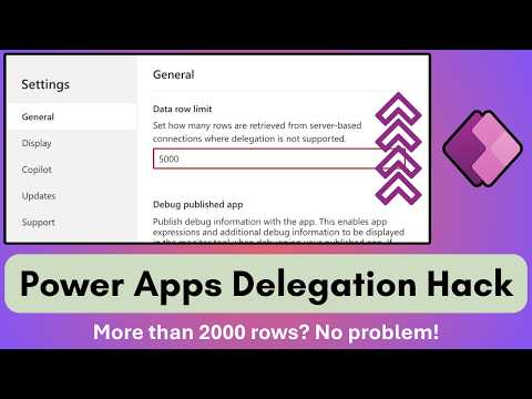 Power Apps: How to Bypass the 2000 Record Limit (But Should You?)
