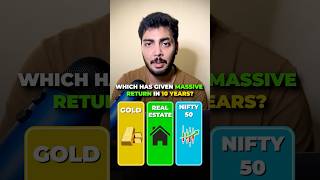 GOLD Vs Realestate Vs NIFTY 50 | Day 02 Improving your Finance and Investing | Pranjal Sharma