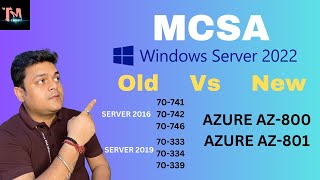 MCSA in 2024 ! Windows Server 2016 ,2019 ! Azure AZ-800 Active Directory
