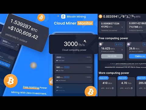 Bitcoin Mining App - Review & Intro [CODE: "VLYWSE"] 2025 #bitcoinmining