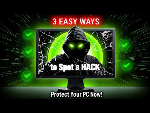 3 EASY Ways to Know if Your Computer is Being HACKED | Cyber Security