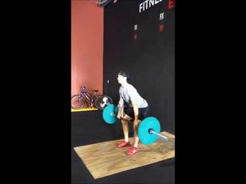 Barbell Clean Progression for crossfit and weightlifting (3 of 3)