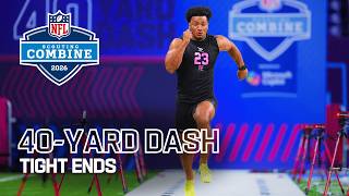 Tight Ends Run the 40-Yard Dash at 2026 NFL Combine