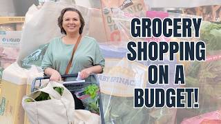 What I Bought With my $135 Grocery Shopping Budget! Money Saving TIPS!