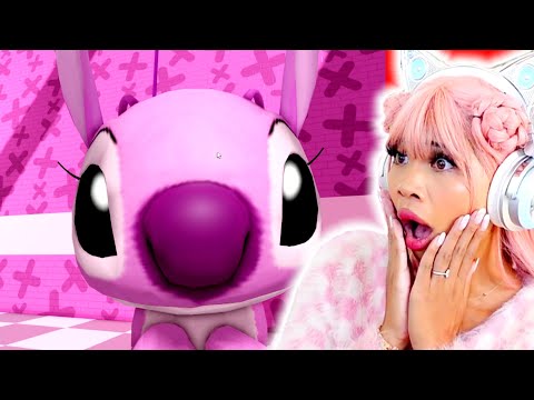 ESCAPE STITCH PINK! Angel Roblox Obby