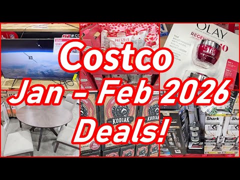 COSTCO DEALS JANUARY   FEBRUARY 2026 COSTCO FINDS DAILY