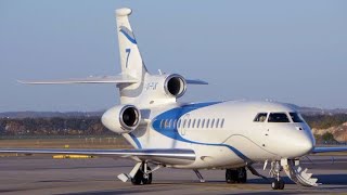 Dassault Falcon 7X 2026 Review | Luxury Tri-Jet Performance & Full Cabin Experience