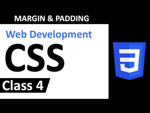 Margin and Padding in CSS | Class Four | Web Development Course 2024