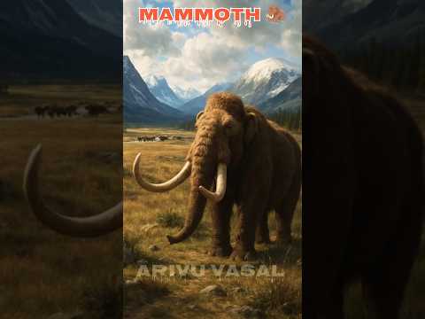 கம்பளி யானை- Mammoth 🦣 is coming back to this world #information #animalfacts #mammoth #elephant