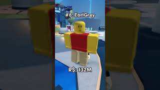 RICHEST Roblox Players in the world!💰#roblox #plsdonate #robloxshorts  #coems #hazem #robux #shorts