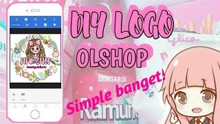 DIY LOGO OLSHOP SIMPLE | BY: ME