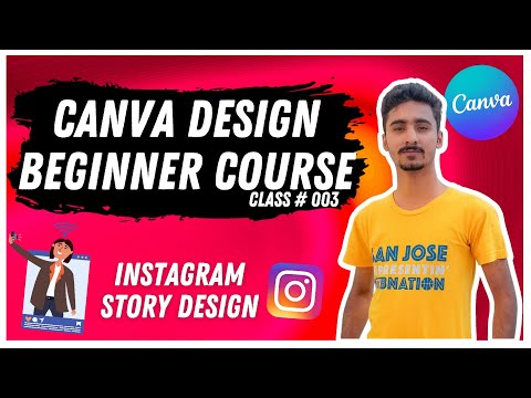 Instagram Story Design | Canva Beginner Course in Urdu 2022