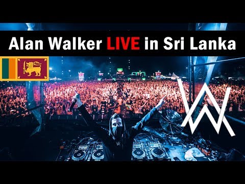 Alan Walker LIVE In Sri Lanka