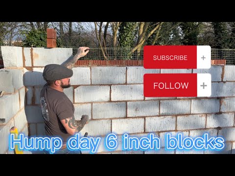 Happy hump day 🧱x320 6 inch blocks down today👍🏻