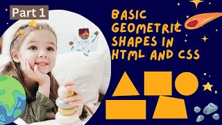 Learn Basic Shapes with HTML & CSS Circle, Quadrilateral, Triangle, Rectangle, Rhombus Tutorial EP-1