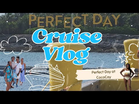 Independence of the Seas Cruise Vlog; perfect day at cococay, ice skating