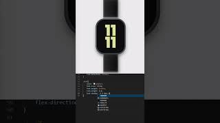 Creative Apple Watch using HTMl and CSS | Creative UI