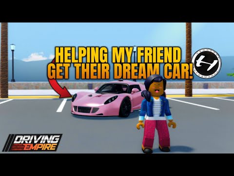 I HELPED MY FRIEND GET THEIR DREAM CAR IN Driving Empire!