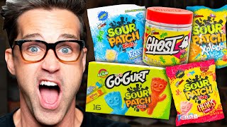 Tasting Every Flavor Of Sour Patch Kids