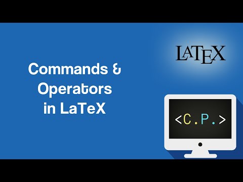 How to Define New Commands and Operators - LaTeX Tutorial (Part 7)