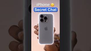iPhone Hidden Secret Chatting Feature!