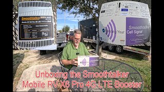 SmoothTalker Mobile RV X6 Pro 4G Cell Signal Booster Unboxing