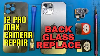 Highlight I Phone 12 Pro Max Camera Repair & Back Glass Fix Live #repair #apple #highlights #fix