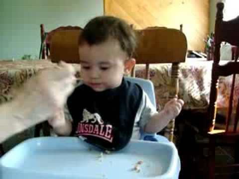 01 Kean eating at Grandma's