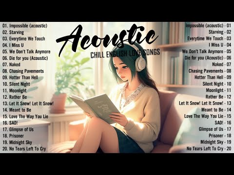 Best Acoustic Songs 2025 🌈 Chill English Acoustic Love Songs 2025 Cover 🌈 Chill Music 2025