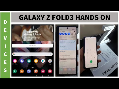 Samsung Galaxy Z Fold 3 - Device and OneUI 3.1.1 Tour