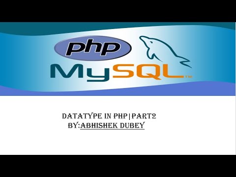 DATATYPE IN PHP | PART2