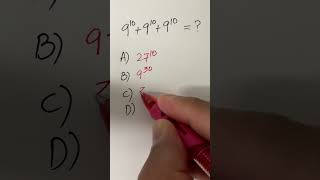 Exponential Math #exponents #exponenttricks #exponentialproblem #maths #solution #problems #scholar