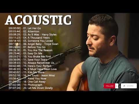 Acoustic Full Hits Songs Collection Album 2025 - New English Love Songs - Acoustic Music 2025