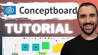 Conceptboard Tutorial - ALL free features explained - Revolutionize virtual meetings!