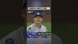 Yamamoto dealing in Game 2 of the NLCS 🔥