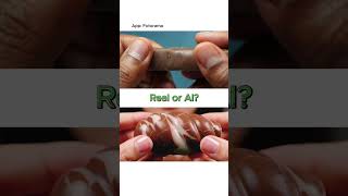 Real or AI viral ASMR satisfying chocolate slicing cutting video generator