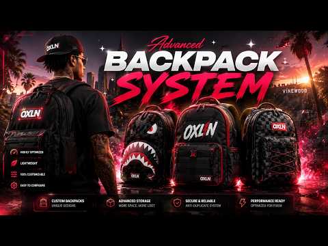 FiveM Script | Backpack System  [ESX/QB/QBOX] 👑