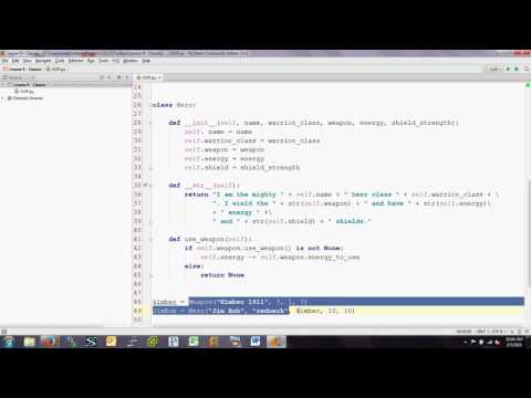 Lesson 1  Review of Classes in Python