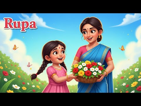 রুপার স্বপ্নের বাগান। #rupa #banglacartoon #banglastory #garden 