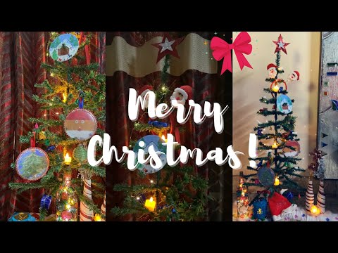Christmas Tree Decoration with DIY Christmas Crafts | Merry Christmas