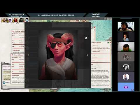 Sessão de RPG - Os Fantasmas de Brejo Salgado (Sessão 16)