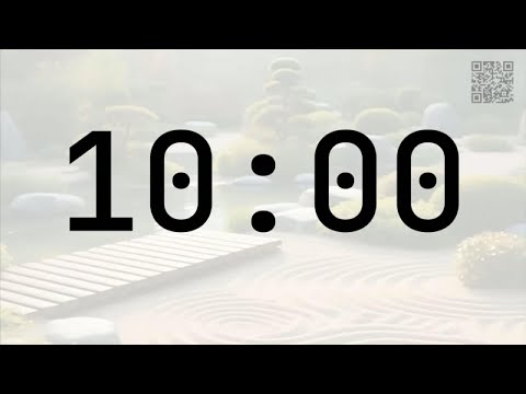 10-Minute Zen Timer ⏳ Lo-Fi Beats to Boost Focus & Relax