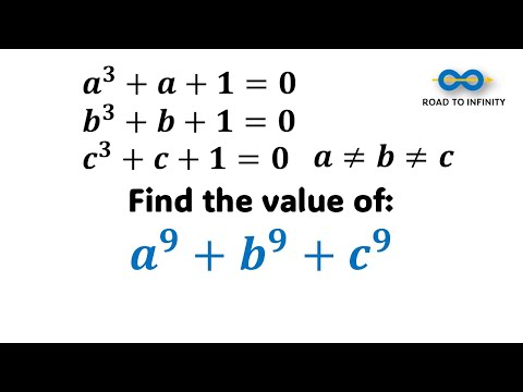 Find value of expression with three variables (only 1% can solve this) #RoadToInfinity_8