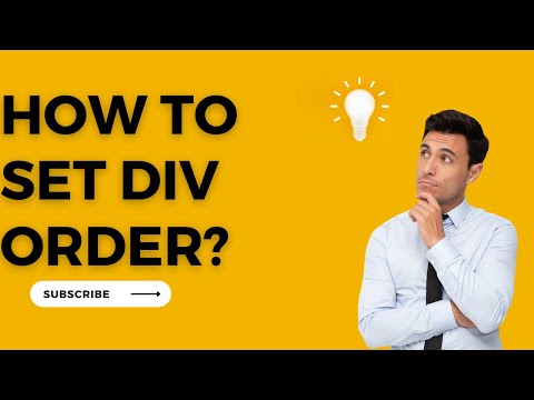 How to Control the Order of Div Elements#HTML#CSS#webdevelopment#divordering#responsive#flexbox