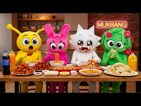 Just a Normal Mukbang with Pinki, Wenda, Simon & Vineria… Or Not